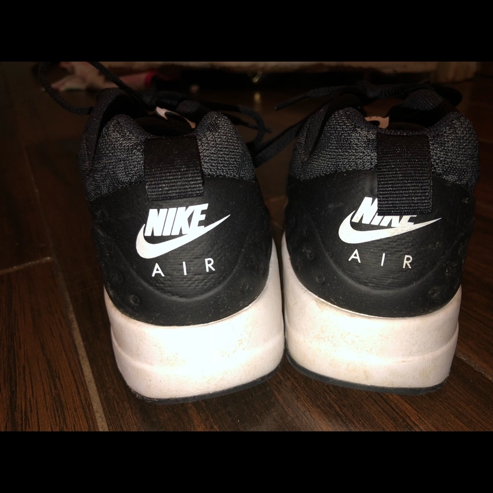 Nike Air Shoes - Black and Grey Floral Print